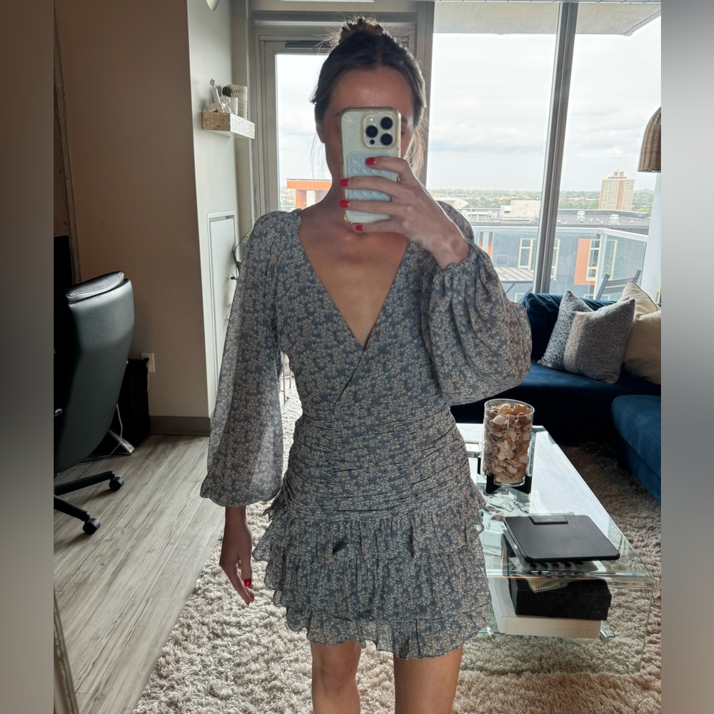 ASTR The Label Drop-Waist Mini Dress